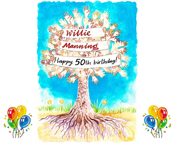 Happy 50th birthday!